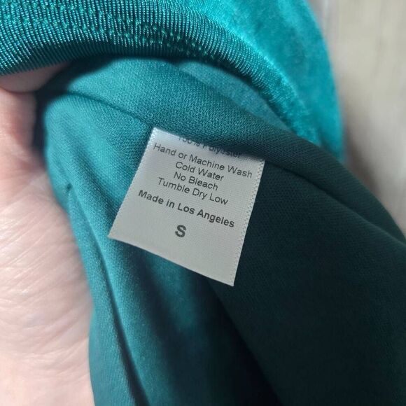 Lucy In The Sky Emerald Green Fit and Flare Mini Dress - Picture 5 of 5